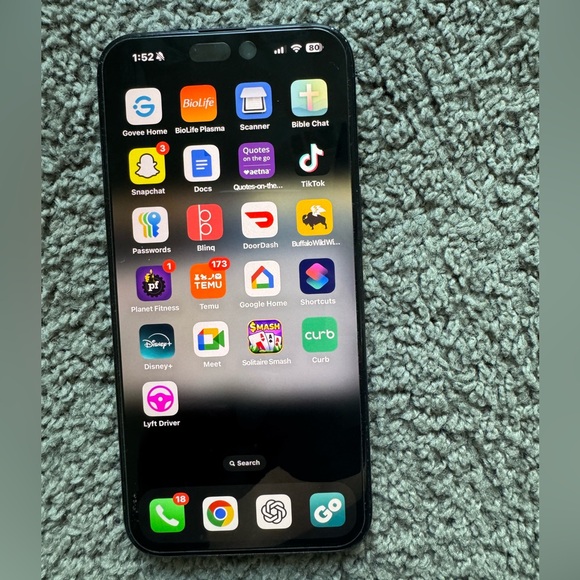 iPhone 15 pro max ( WITH TIKTOK) very new  no scratches no cracks